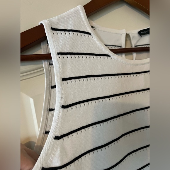 White House Black Market Sleeveless Mixed Media Women’s Size Small - Picture 7 of 12